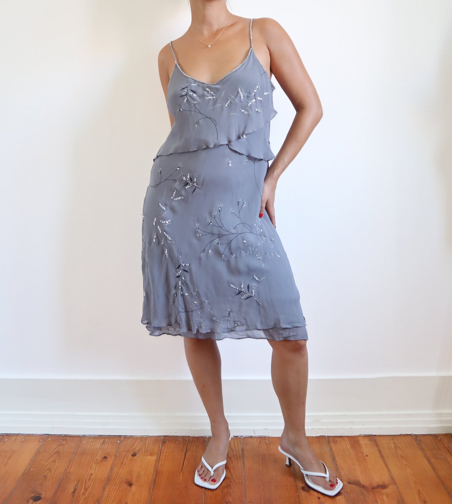 Grey fairy dress