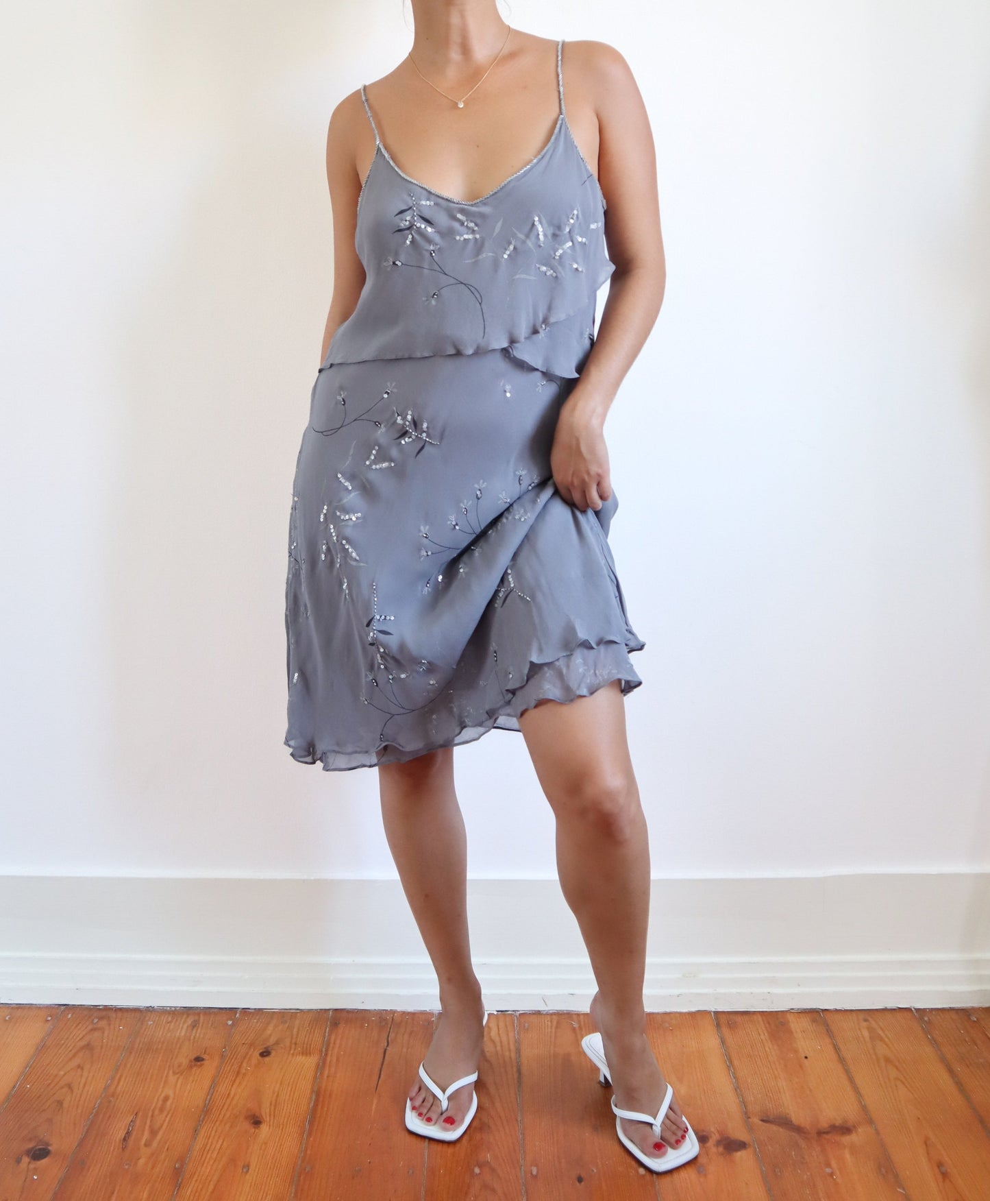 Grey fairy dress
