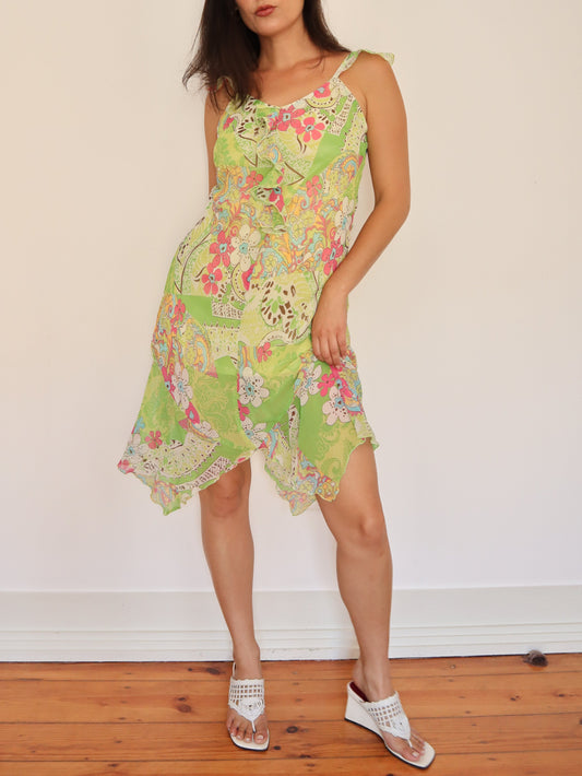 Light green fairy dress