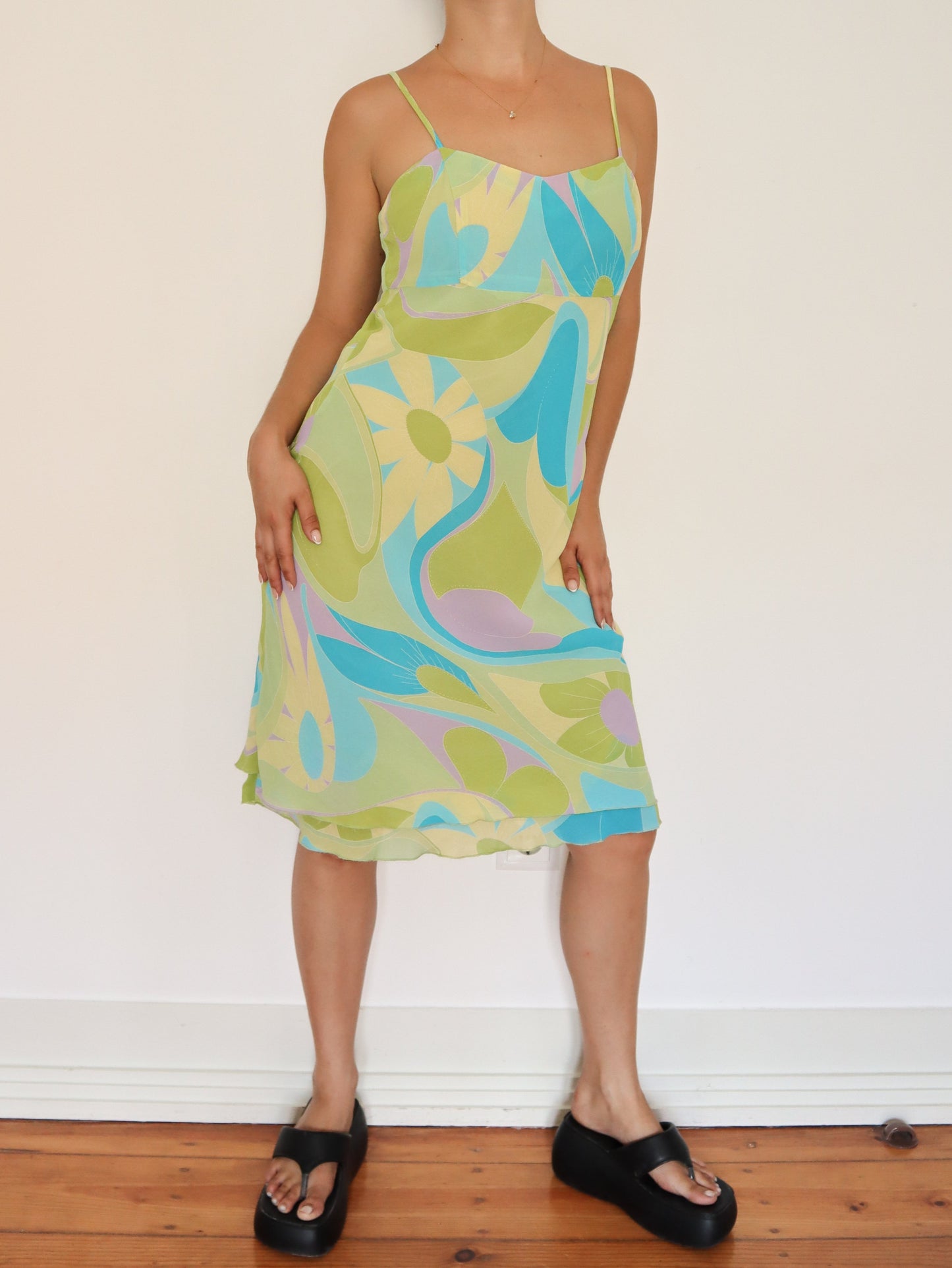 Multicoloured summer dress