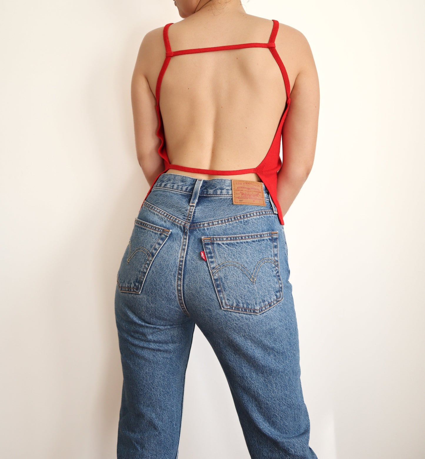 Open back top